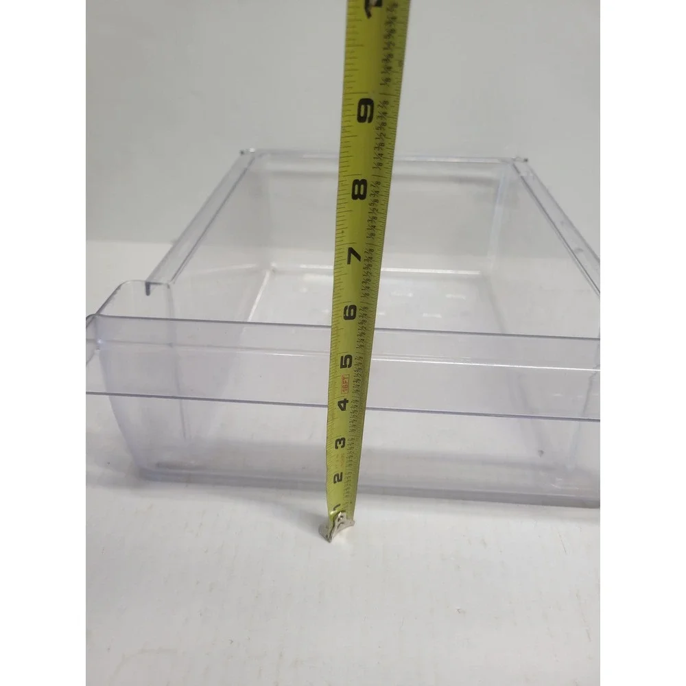 GE Refrigerator Crisper‎ Drawer Bin Clear Plastic 245D1544P001 Replacement